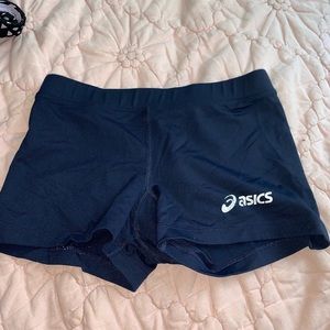 ASICS navy blue spandex